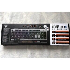Gamidas Hermes E1C 1 Gaming 3-in-1 Gaming Combo Mechanical Keyboard Original box